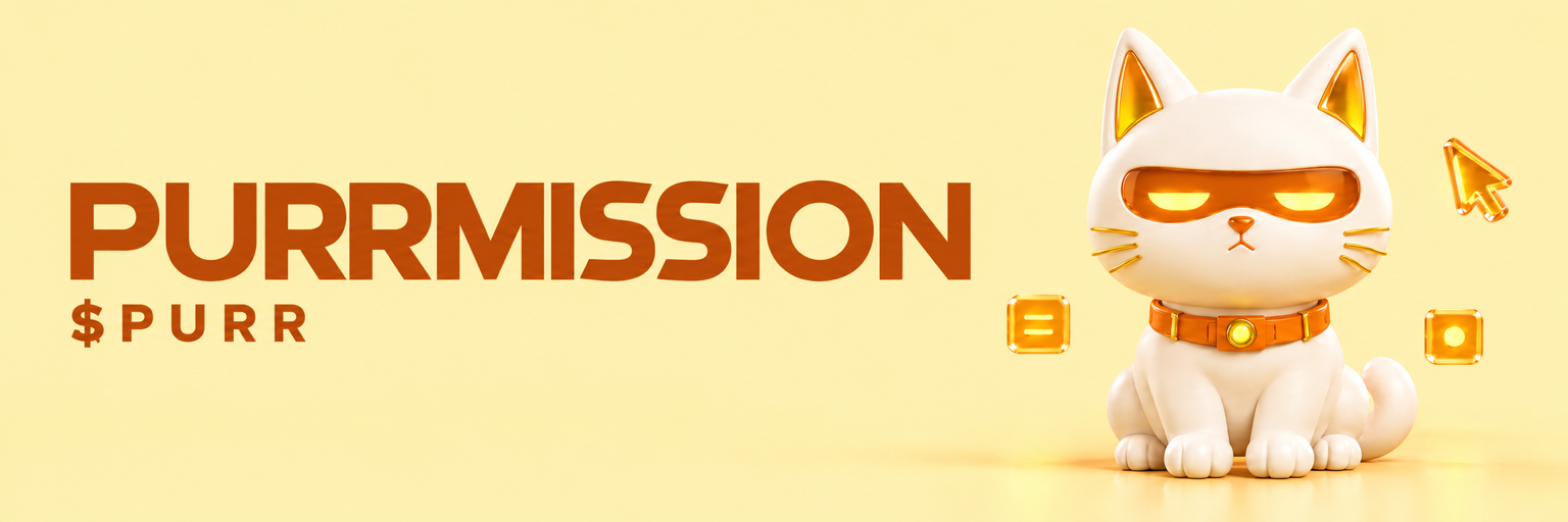 Purrmission wide brand header